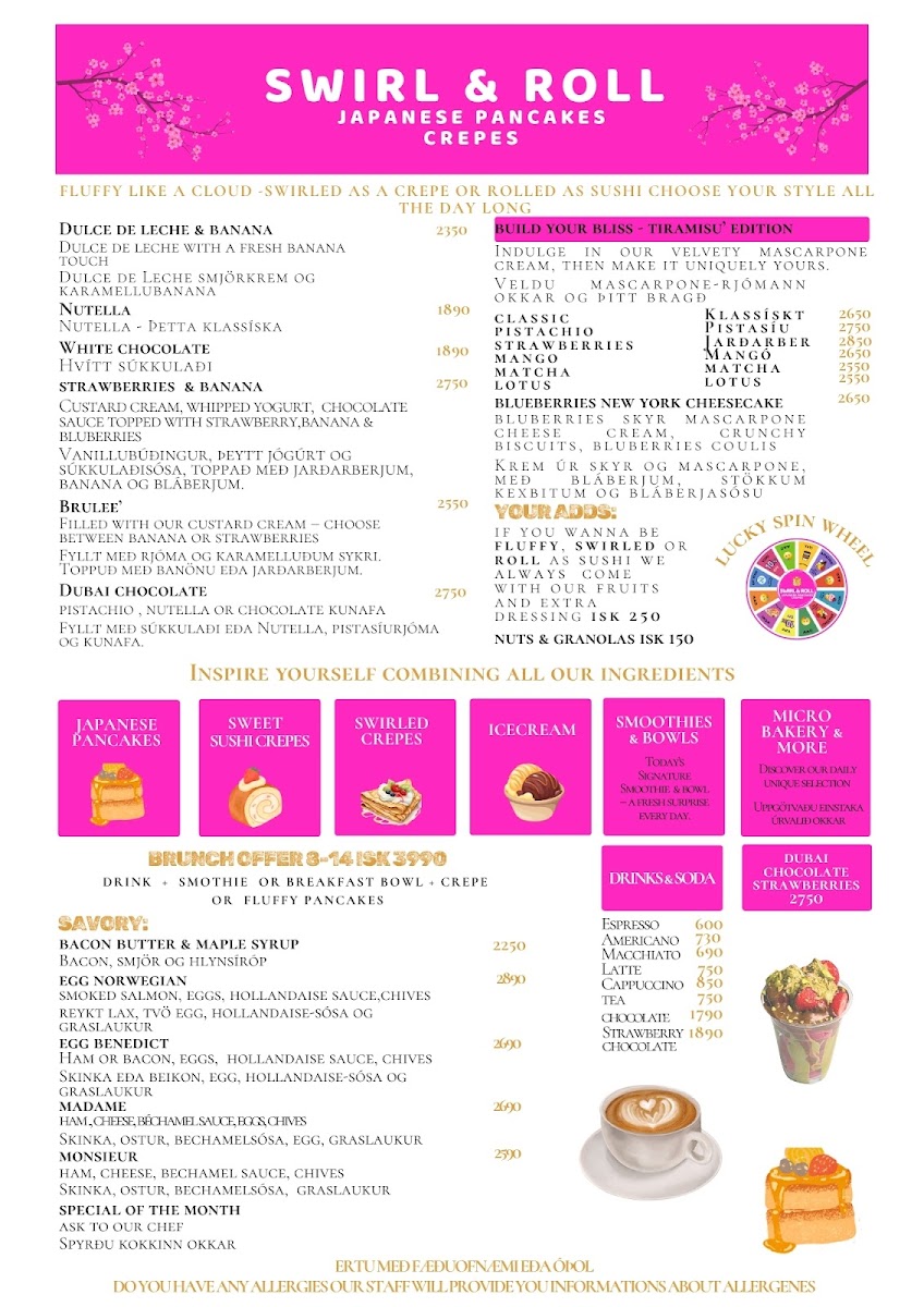 Full menu card — tap to enlarge